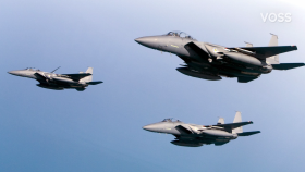 북 미사일 도발 대응, F-15K 편대 실무장 폭격