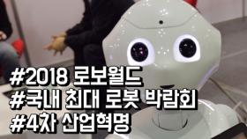 국내 최대 로봇 박람회 ‘2018 로보월드’