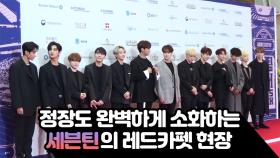 정장도 완벽하게 소화하는 세븐틴의 레드카펫 현장