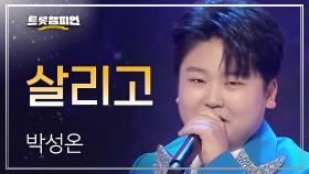 [이달의 신곡] 박성온 - 살리고 l 트롯챔피언 l EP.33