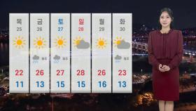 [날씨] 내일 전국 대부분 비…한낮에도 '서늘'