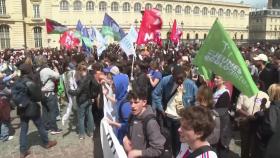 프랑스 시앙스포 '친팔·반전' 시위대 다시 점거 농성