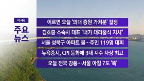 [YTN 실시간뉴스] 이르면 오늘 '의대 증원 가처분' 결정