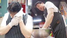 백종원, 만두피 반죽 후 진땀 ‘뻘뻘’