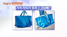 같은 듯 다른 쇼핑백? 1천 원 vs 245만 원