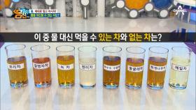 ‘물 마셨다고 쳐(?)줘~!’ 물 대신 마실 수 있는 차, 없는 차가 따로 있다?!