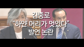 국민의당 김중로 ＂강경화 하얀머리 멋있다＂