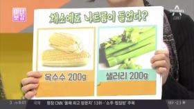 샐러리와 딸기에도 '나트륨'이 들어있다?! (채소과일의_배신!)