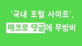 '국내 포털 사이트', 매크로 댓글에 무방비