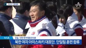 北선수단 12명 합동훈련…북한 감독도 왔다