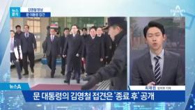 [뉴스분석]김영철 접견 놓고 청와대의 고심