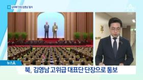 북한 고위급 방남 단장은 ‘국가수반’ 김영남