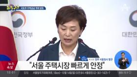 김현미 국토부 장관, 주택 공급대책 발표