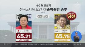 ‘504표차 신승’이라는 민심 경고장