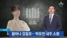 ‘마약 혐의’ 황하나 검찰 송치…박유천 다음주 소환