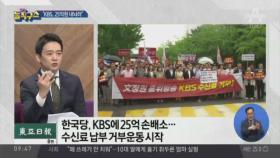 “KBS, 25억원 내놔라” 전면전 선포한 한국당