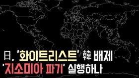 日, '화이트리스트 韓 배제 ...'지소미아 파기' 실행하나