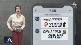 [팩트맨]카카오톡, ‘300원’ 역차별?