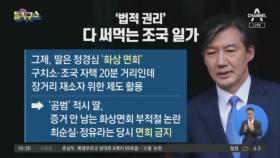 화상 면회·진술 거부권…‘법적 권리’ 다 쓰는 조국