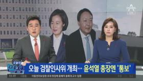 오늘 검찰인사위 개최…윤석열 총장엔 ‘통보’