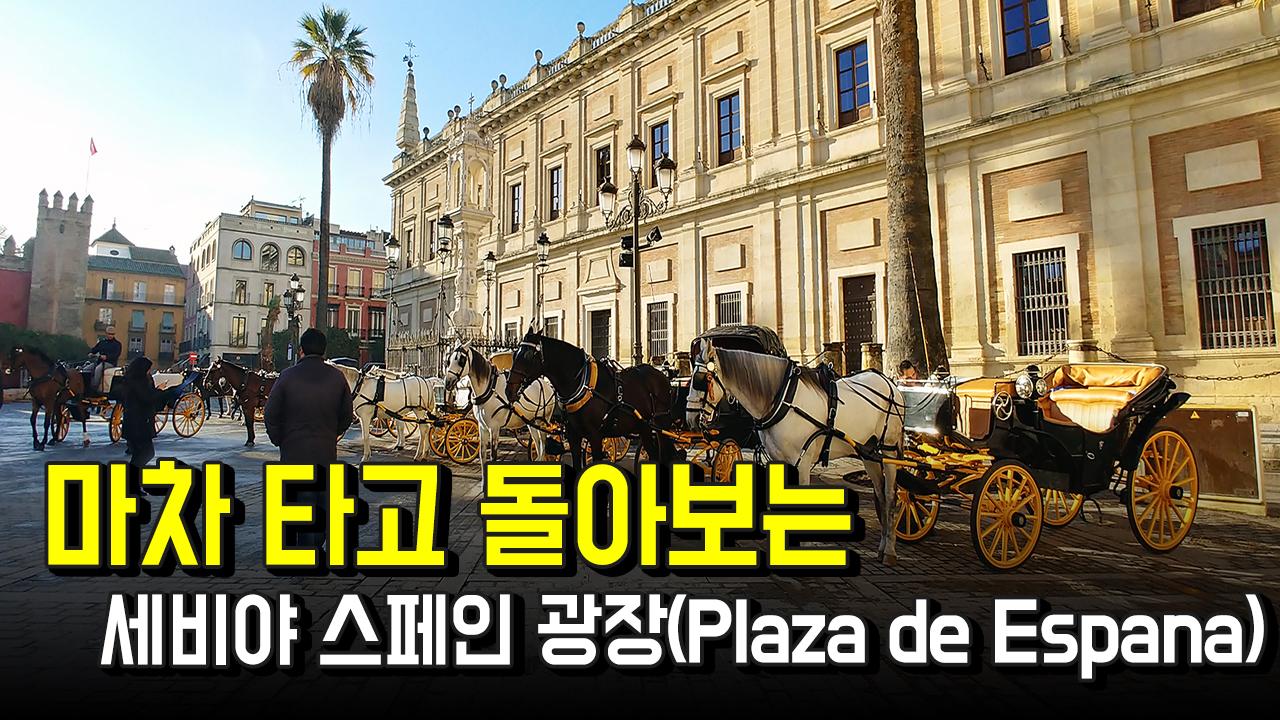 마차 타고 돌아보는 세비야 스페인광장 | ZUM TV