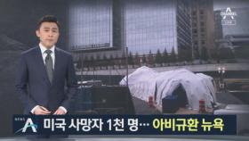 뉴욕 병원 한 곳에서 13명…미국 사망자 1천 명 넘었다