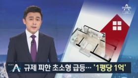 규제 피한 초소형 급등…서울 집값 ‘1평 당 1억’