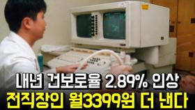 내년 건보료율 2.89% 인상… 직장인 月3399원 더 낸다