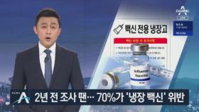 2년 전에도 관리 부실…70%가 ‘냉장 백신’ 위반했다