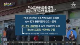 [핫플]마스크 품귀 때…공공기관 ‘550만 장 사재기’