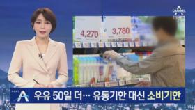 우유는 50일 더…유통기한 대신 소비기한 도입 추진