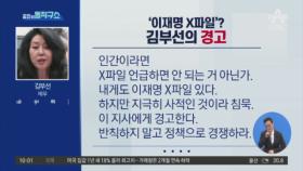 ‘이재명 X파일’?…김부선의 경고