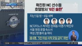 확진된 NC 선수들…호텔방서 ‘6인 술판’