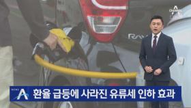 일요일부터 유류세 30% ↓…환율 급등에 사라진 인하 효과