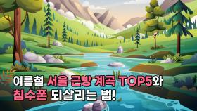 여름철 계곡 top5와 침수폰 되살리는 법!