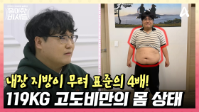 당장 약물치료가 필요하다!? 패닉에 빠진 의뢰인! 지방간까지 발견된 충격적인 몸상태