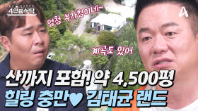 [#4인용식탁] 집 안에 계곡이 있다!? ※최초공개※ 힐링 충만 4,500평의 김태균 랜드