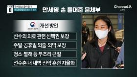 안세영 손 들어준 문체부…개선안 발표