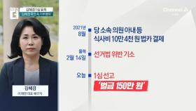 ‘법카 유용’ 의혹 김혜경 1심 ‘벌금 150만 원’ 선고