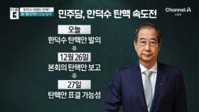 민주 “한덕수 권한대행 탄핵안 오늘 발의…26일 본회의 보고”