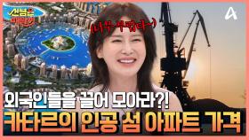 외국인들의 투자와 방문을 이끌어 내기 위한 해결책?! 카타르 인공 섬 아파트의 가격은?