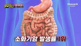 [예고] 소화기암 발생률 1위 