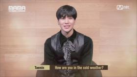 [2016 MAMA] Star Countdown D-11 by Taemin