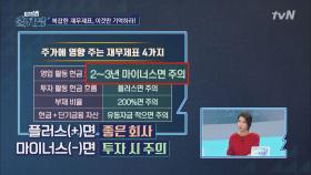 (주식꿀팁) 주가에 영향 주는 재무제표 4가지