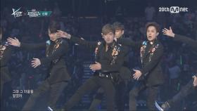 [KCON in LA] 멤버들의 호흡이 돋보였던 '신화'의 웅장한 'T.O.P'무대!