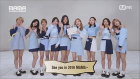 [2016 MAMA] Star Countdown D-3 by TWICE