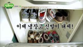 냉장고의 新발견! 이제 냉장고 신발장 시대?