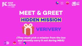 [#KCON2019JAPAN] #MnG #HiddenMission #VERIVERY