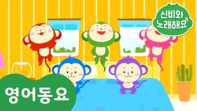 Five Little Monkeys | 신비와 노래해요- 인기 영어동요