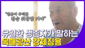 해남 옥매광산 강제동원의 유일한 생존자가 말하는 일본의 비인간적 만행들. 짐승 취급 받으며 굴을 팠던 억울한 과거,,│#디글 #유퀴즈온더블럭